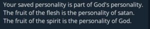 personality